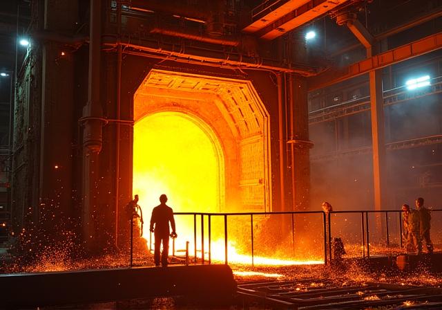 Produzione acciaio forno elettrico